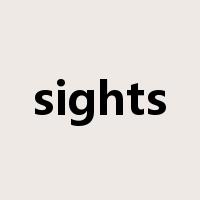sights是什么意思