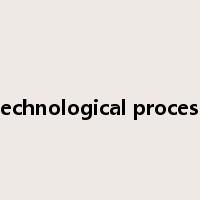 technological process是什么意思