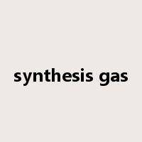 synthesis gas是什么意思