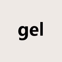 gel是什么意思