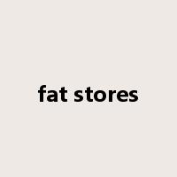 fat stores是什么意思