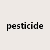 pesticide是什么意思