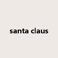 santa claus是什么意思