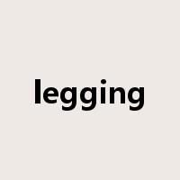 legging是什么意思