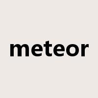 meteor是什么意思