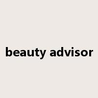 beauty advisor是什么意思