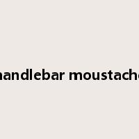 handlebar moustache是什么意思