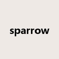 sparrow是什么意思