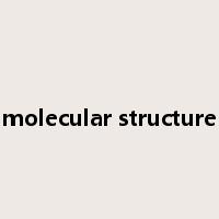 molecular structure是什么意思