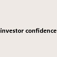 investor confidence是什么意思