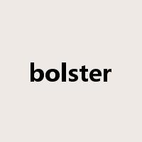 bolster