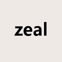 zeal是什么意思