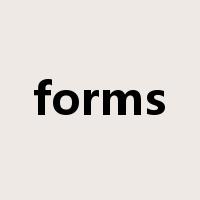 forms是什么意思