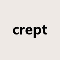 crept是什么意思