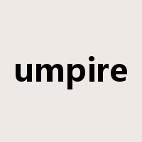 umpire是什么意思