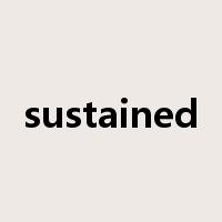 sustained是什么意思