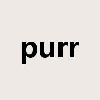 purr是什么意思