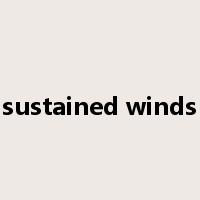 sustained winds是什么意思