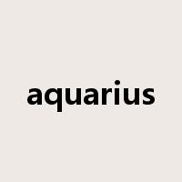 aquarius是什么意思