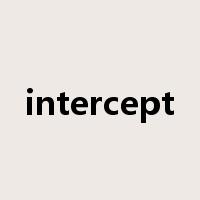 intercept是什么意思