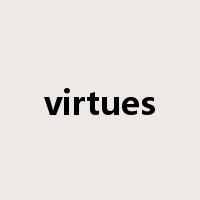 virtues是什么意思