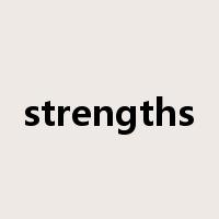 strengths是什么意思