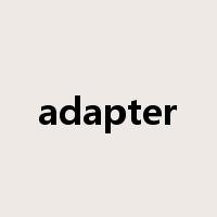 adapter是什么意思