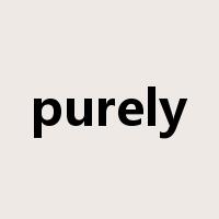 purely是什么意思