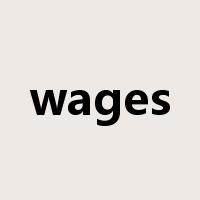 wages是什么意思
