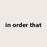 in order that是什么意思