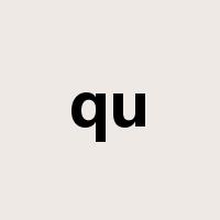 qu是什么意思