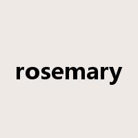 rosemary是什么意思