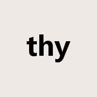 thy是什么意思