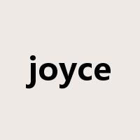 joyce是什么意思