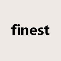 finest是什么意思