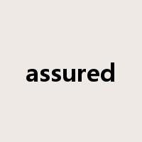 assured是什么意思