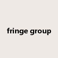 fringe group是什么意思