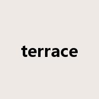 terrace是什么意思