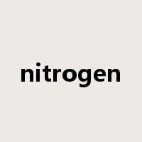 nitrogen是什么意思