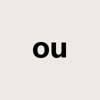 ou是什么意思