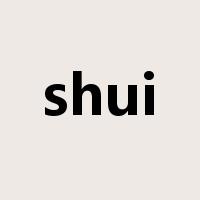 shui是什么意思