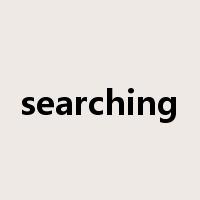 searching是什么意思