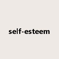 self-esteem