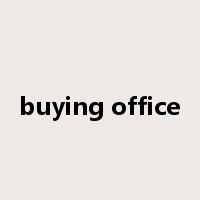 buying office是什么意思