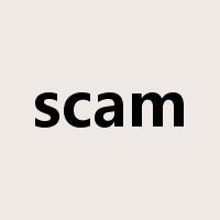 scam是什么意思