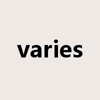 varies是什么意思