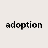 adoption是什么意思